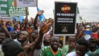 Thousands in Côte d'Ivoire protest exclusion of opposition leaders from election